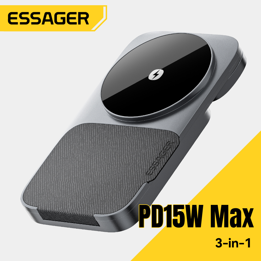 Smartwatch Watches Compatible With Iphone - Essager 3 في 1 حامل شاحن