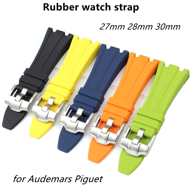 Audemars Piguet Watch Royal Oak - المطاط حزام ساعة سيليكون ل AP