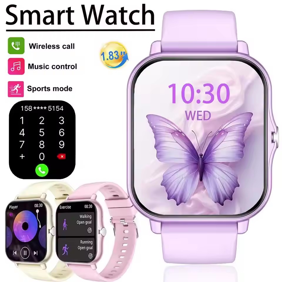 Smartwatch Latest Watches For Women - أحدث تصميم عصري مطور لساعة ذكية