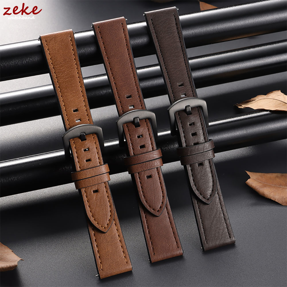 Omega Watches Smartwatch - 20/22 مللي متر حزام من الجلد