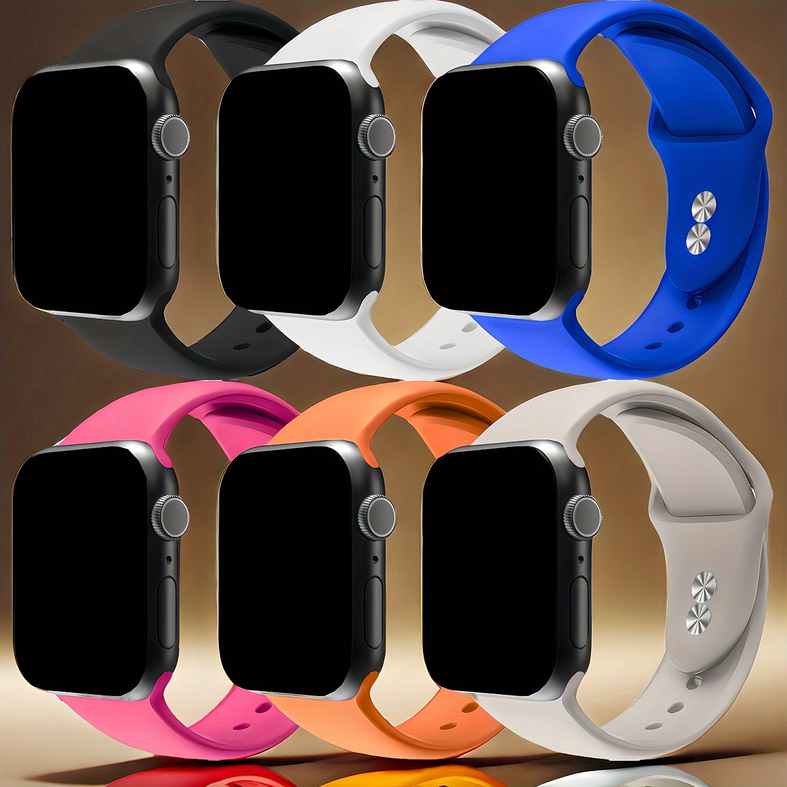 Smartwatch Iphone Watches For Women - الرياضة لينة سيليكون ل أبل ساعة