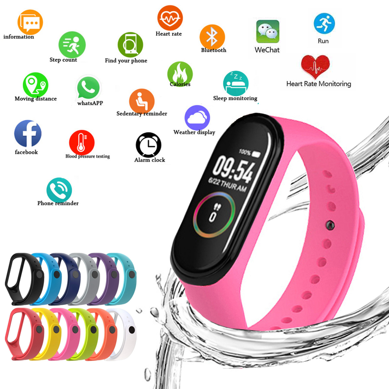 Smartwatch Ladies Watches Branded - M4 الساعات الذكية الرياضة الأساور للنساء