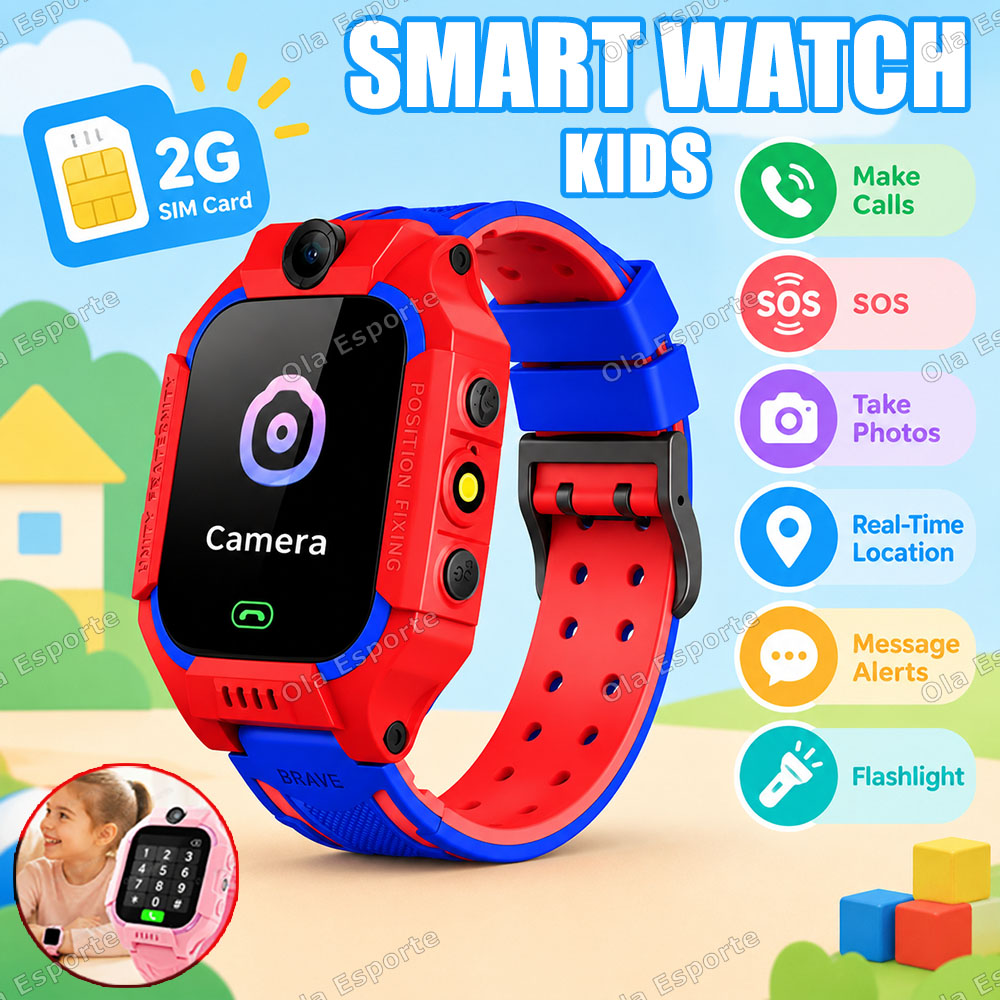 Smartwatch Watches For Girls Kids - ساعة ذكية جديدة للأطفال 2027 تدعم