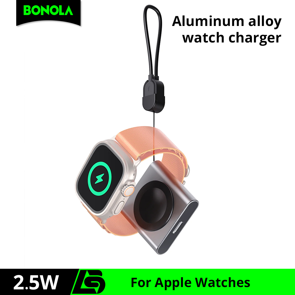 Smartwatch Watches Compatible With Iphone - Bonola ساعة مغناطيسية شاحن لاسلكي لساعة