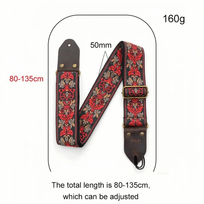 حزام جيتار ميووير بتصميم زهور  - مراجعة Leather Watch Strap وسعره