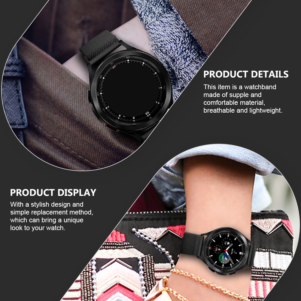 حزام ساعة مصنوع من البوليستر ع - مراجعة Smartwatch Premium Watches For Women وسعره