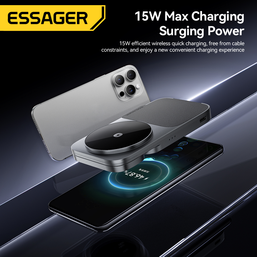 Essager 3 في 1 حامل شاحن لاسلك - مراجعة Smartwatch Watches Compatible With Iphone وسعره