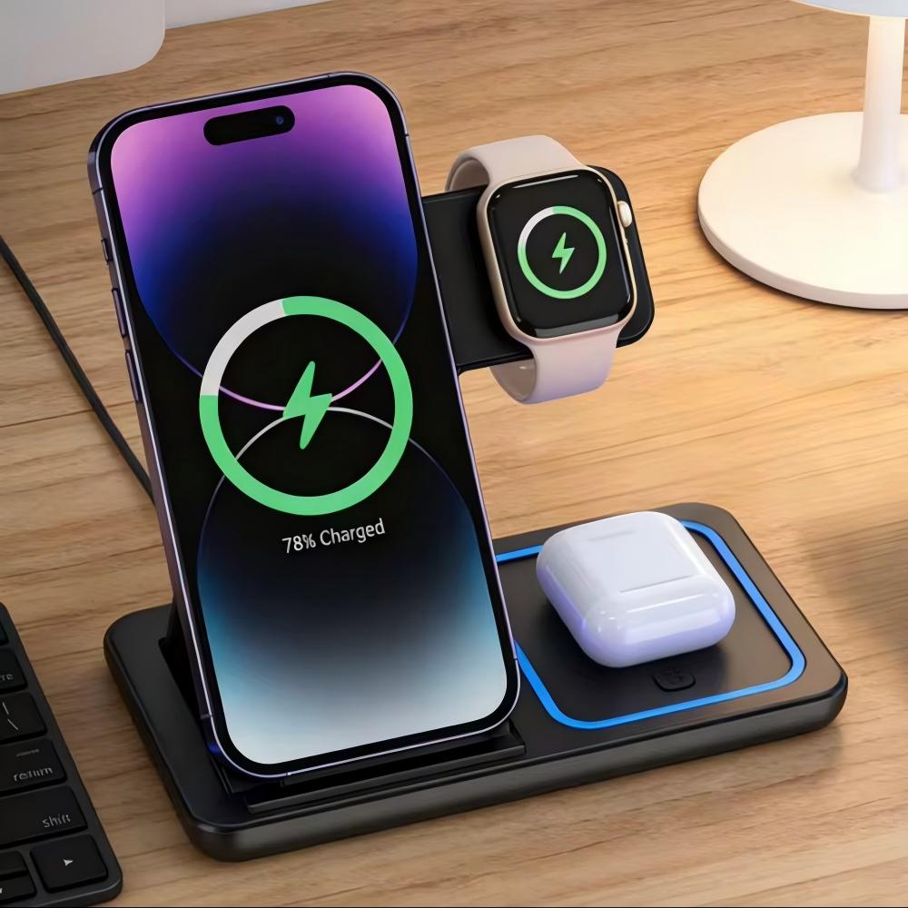 محطة شحن لاسلكي سريعة 3 في 1 م - مراجعة Smartwatch Watch Huawei وسعره