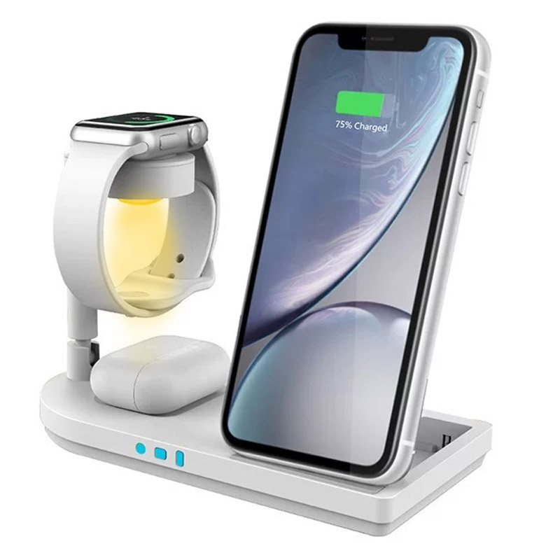 حامل شحن لاسلكي قابل للطي 3 في - مراجعة Smartwatch Watches Compatible With Iphone وسعره