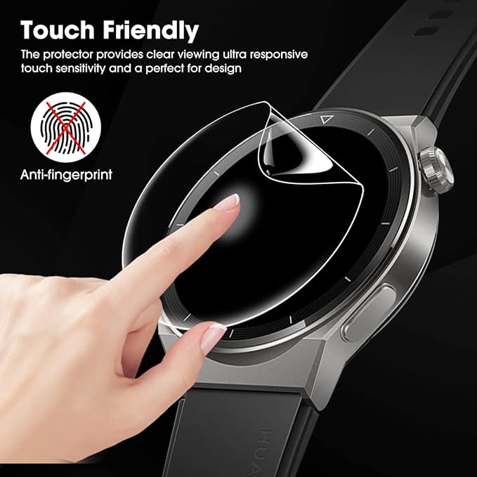 1-5 قطع من واقي الشاشة الهيدرو - مراجعة Smartwatch Watch Huawei وسعره