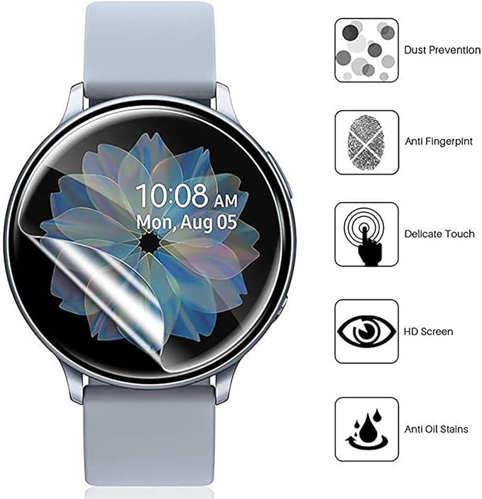 1-5 قطع من واقي الشاشة الهيدرو - مراجعة Smartwatch Watch Huawei وسعره