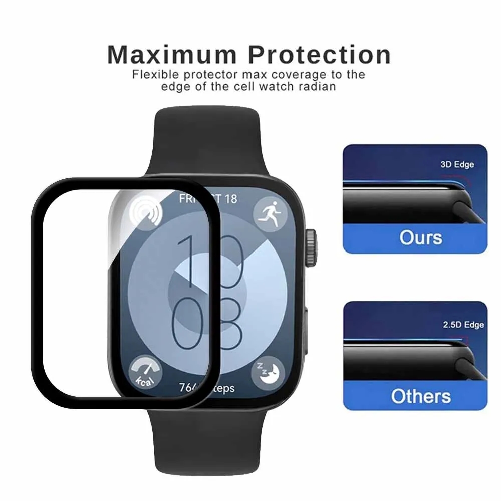 غشاء واقي للشاشة لساعة هاواى ، - مراجعة Smartwatch Watch Huawei وسعره