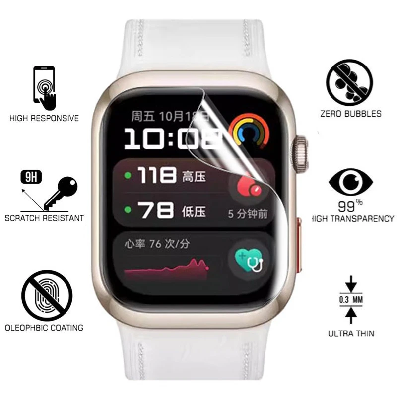 طبقة هيدروجيل من مادة TPU لساع - مراجعة Smartwatch Watch Huawei وسعره