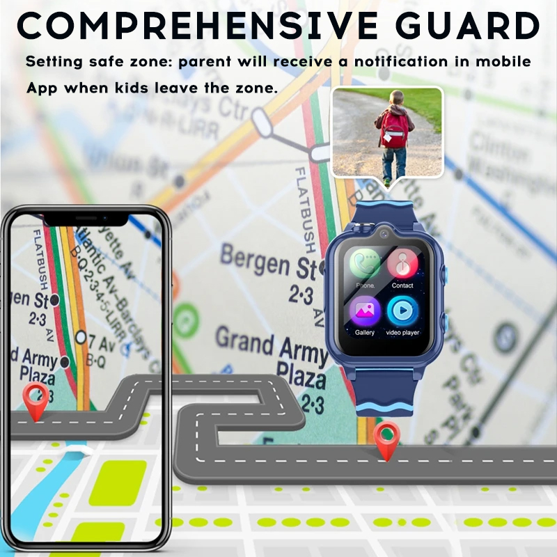 ساعة ذكية للأطفال Yoateo 4G KT - مراجعة Smartwatch Watches For Children وسعره
