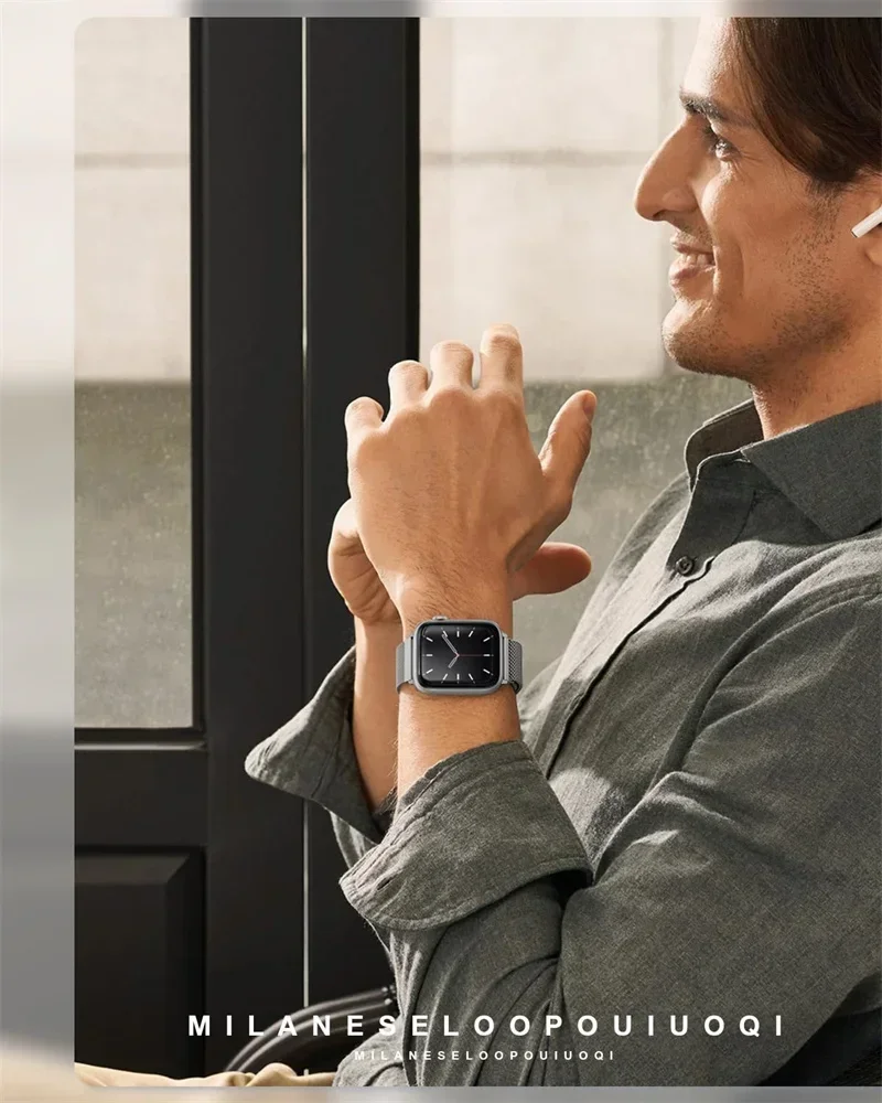 حلقة ميلانية للساعة ، ألترا-2  - مراجعة Smartwatch Iphone Watches For Women وسعره