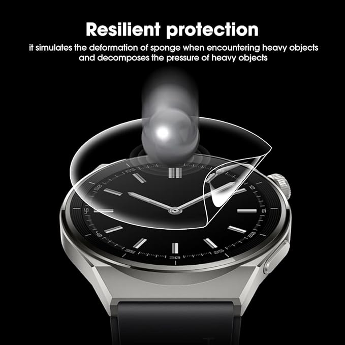 1-5 قطع من طبقة الهيدروجيل لسا - مراجعة Smartwatch Watch Huawei وسعره
