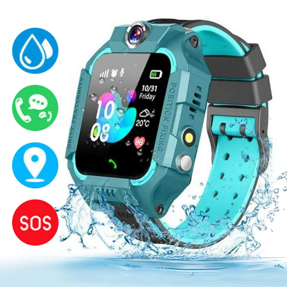 جديد أطفال 2G ساعة ذكية SOS LB - مراجعة Smartwatch Watches For Children وسعره