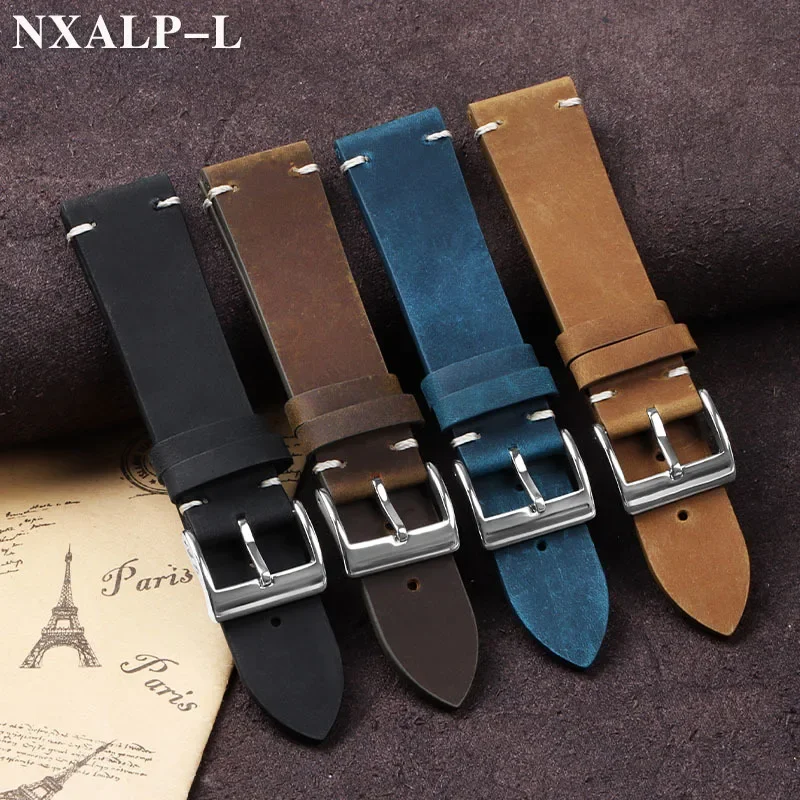 خمر النفط الشمع الجلود حزام (ا - مراجعة Omega Watches Smartwatch وسعره