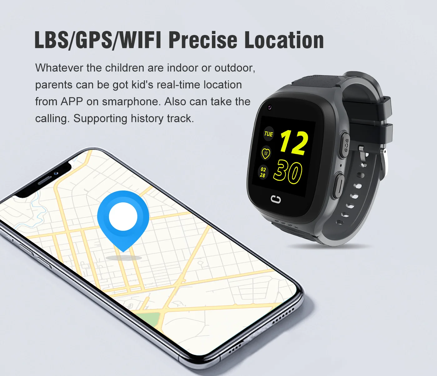 4G الاطفال Smartwatch SOS مقاو - مراجعة Smartwatch Watches For Children وسعره