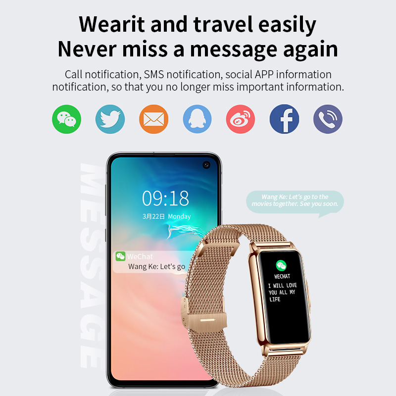 LIGE-ساعة ذكية مقاومة للماء لل - مراجعة Smartwatch Ladies Watches Branded وسعره