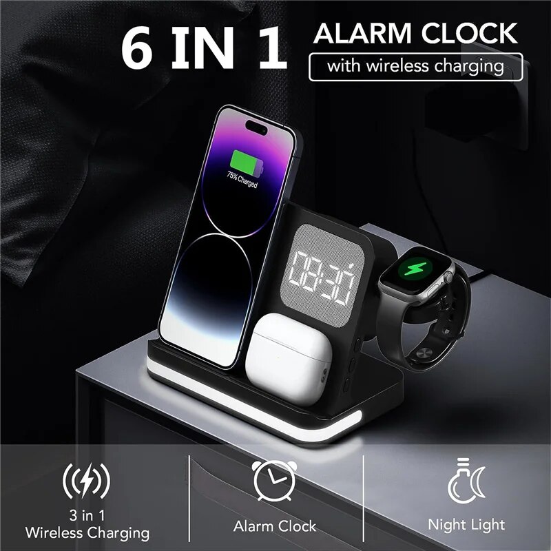 حامل شاحن لاسلكي لهاتف آيفون 1 - مراجعة Smartwatch Watches Compatible With Iphone وسعره