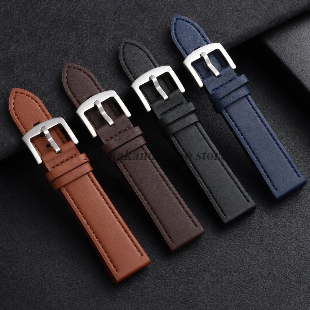حزام ساعة جلدي بخياطة متينة، م - مراجعة Omega Watches Smartwatch وسعره