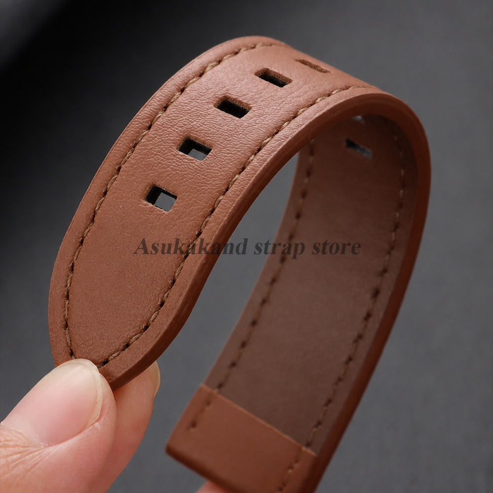 حزام ساعة جلدي بخياطة متينة، م - مراجعة Omega Watches Smartwatch وسعره