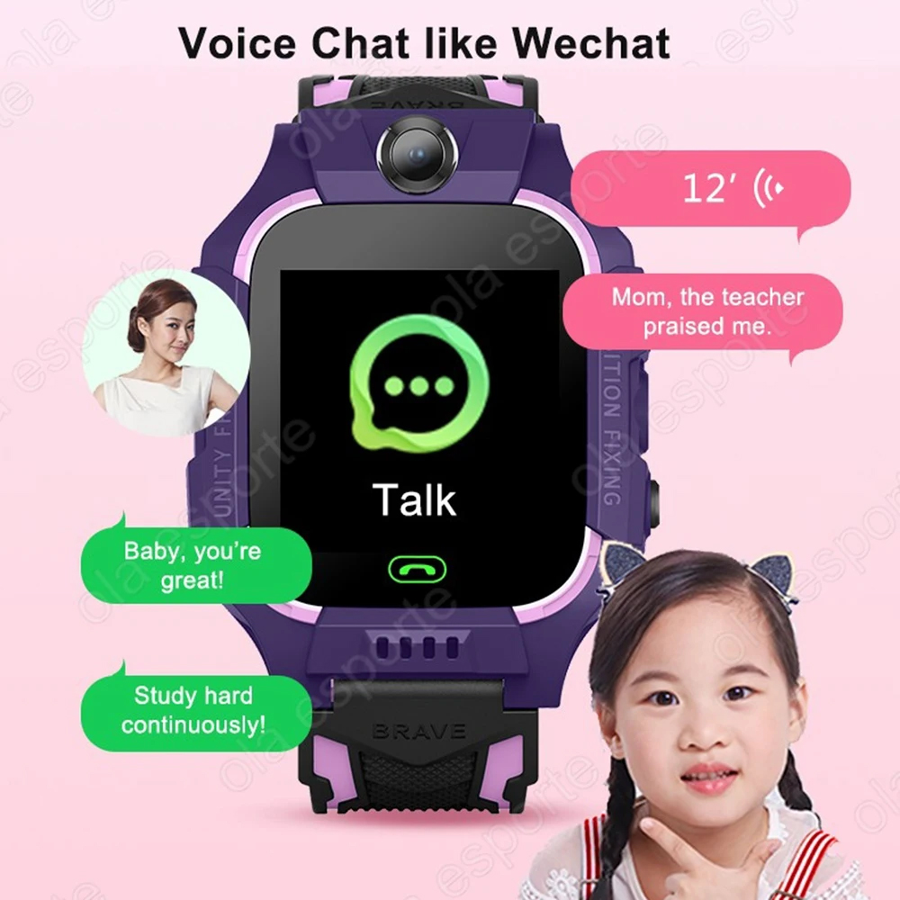 ساعة ذكية للأطفال مع بطاقة SIM - مراجعة Smartwatch Watches For Girls Kids وسعره