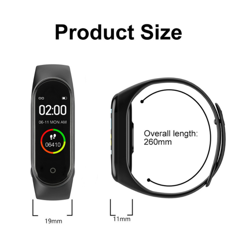 M4 الساعات الذكية الرياضة الأس - مراجعة Smartwatch Ladies Watches Branded وسعره