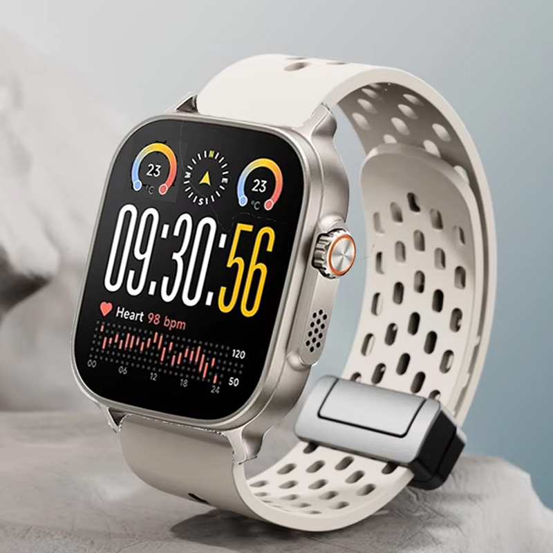 المغناطيسي سيليكون الفرقة لساع - مراجعة Watch S Realme وسعره