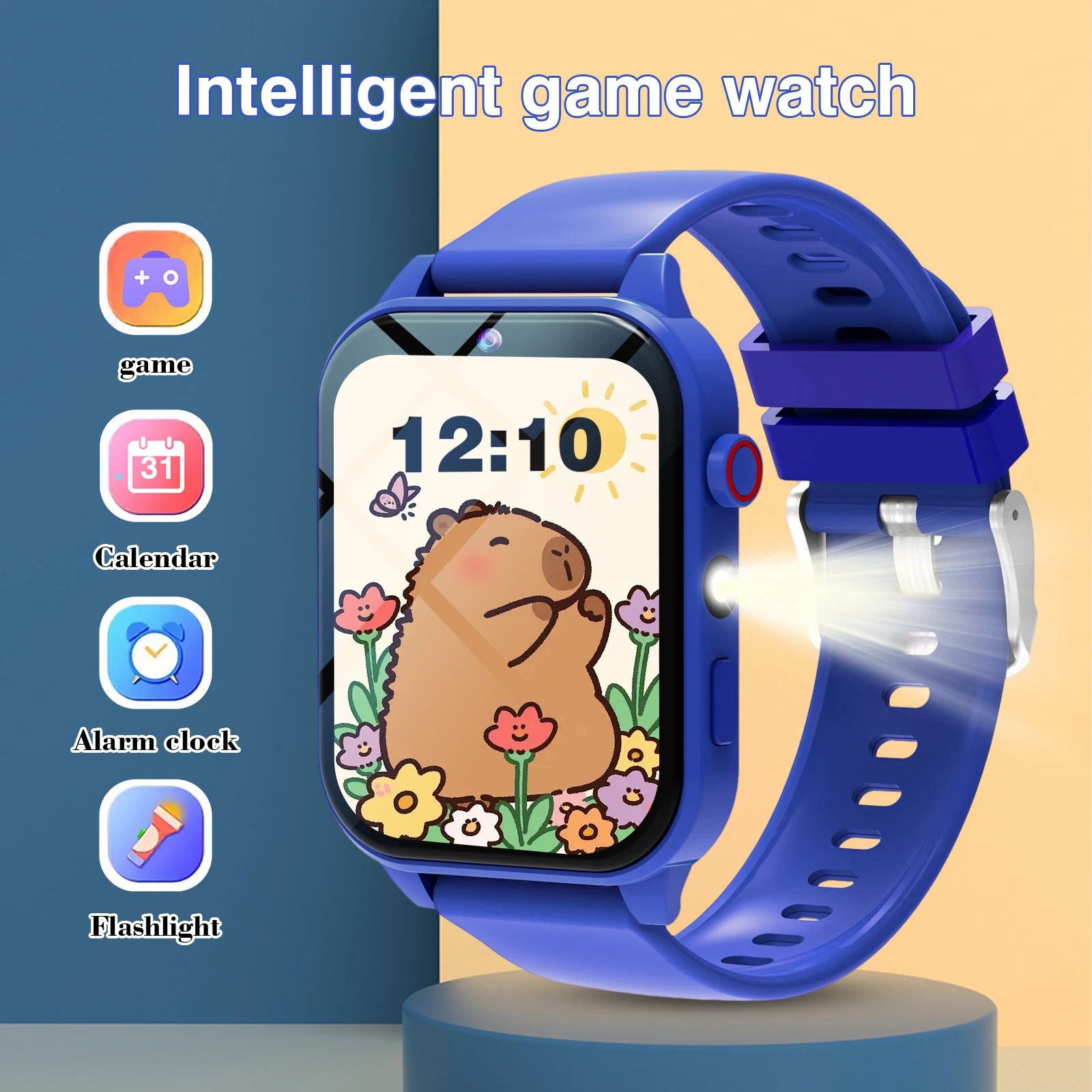 ساعة ذكية للأطفال 18 لعبة كامي - مراجعة Smartwatch Watches For Children وسعره