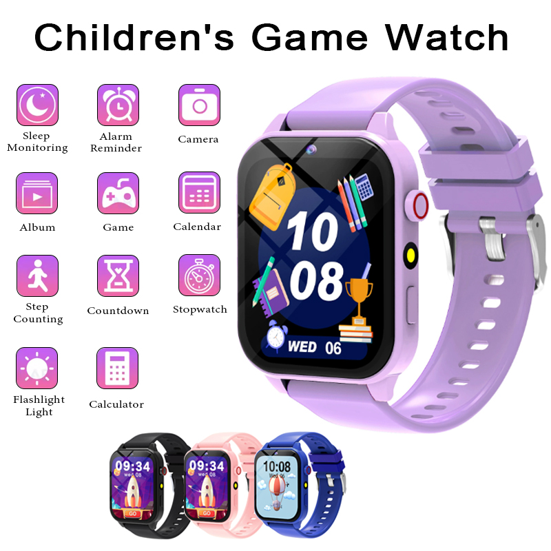 ساعة ذكية للألعاب، شاشة عرض 1. - مراجعة Smartwatch Watches For Girls Kids وسعره