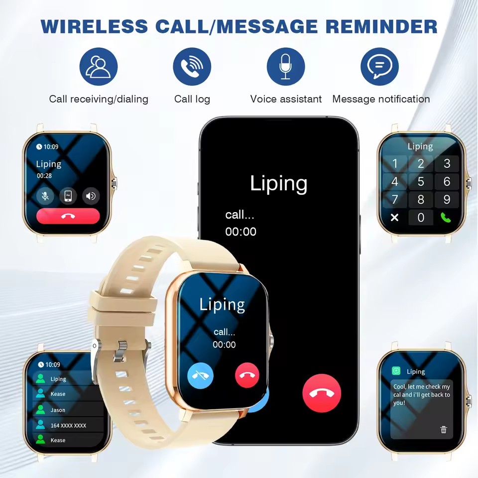 أحدث تصميم متطور للساعة الذكية - مراجعة Smartwatch Latest Watches For Women وسعره