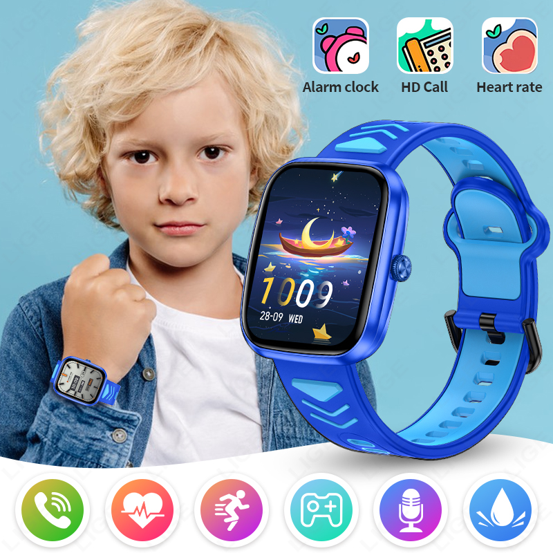 ساعة ذكية للأطفال LIGE 2026 بش - مراجعة Smartwatch Watches For Girls Kids وسعره