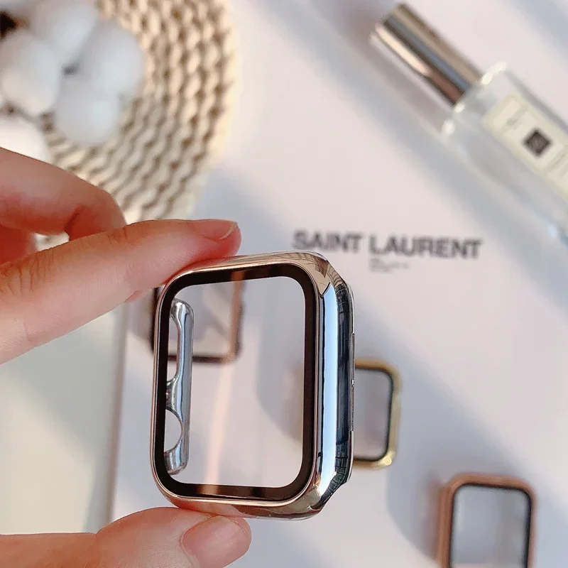 الزجاج والغطاء لحزام الساعة ،  - مراجعة Smartwatch Iphone Watches For Women وسعره