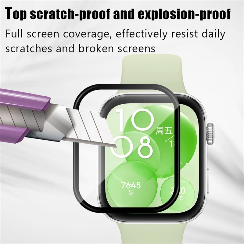 واقي شاشة ثلاثي الأبعاد لساعة  - مراجعة Smartwatch Watch Huawei وسعره