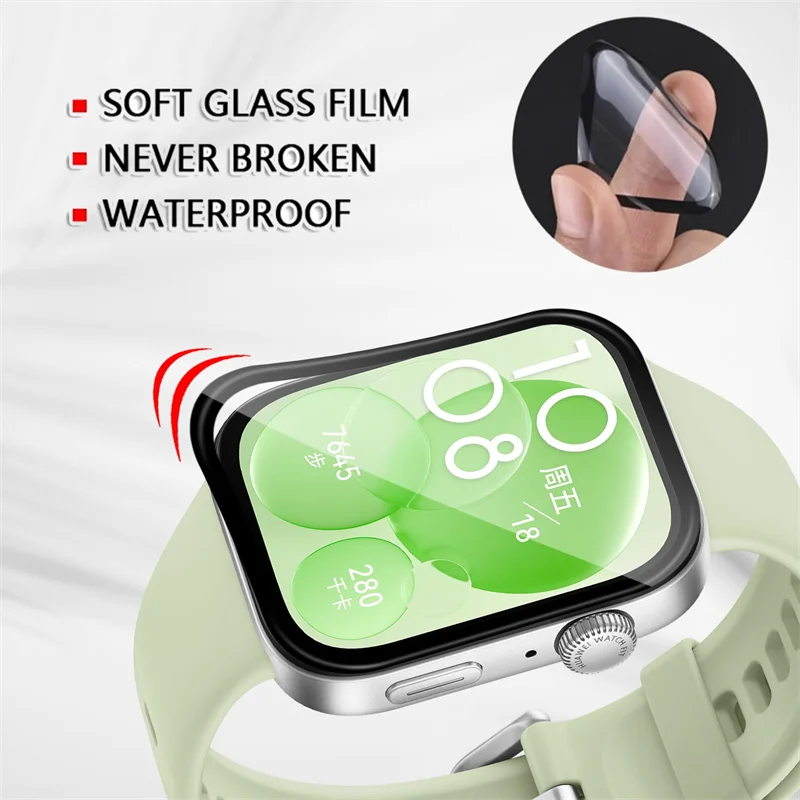 واقي شاشة ثلاثي الأبعاد لساعة  - مراجعة Smartwatch Watch Huawei وسعره