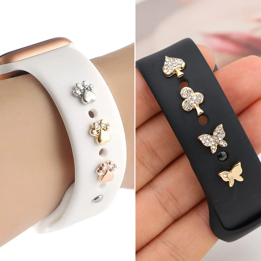 زخارف لسوار ساعة أبل السيليكون - مراجعة Smartwatch Iphone Watches For Women وسعره