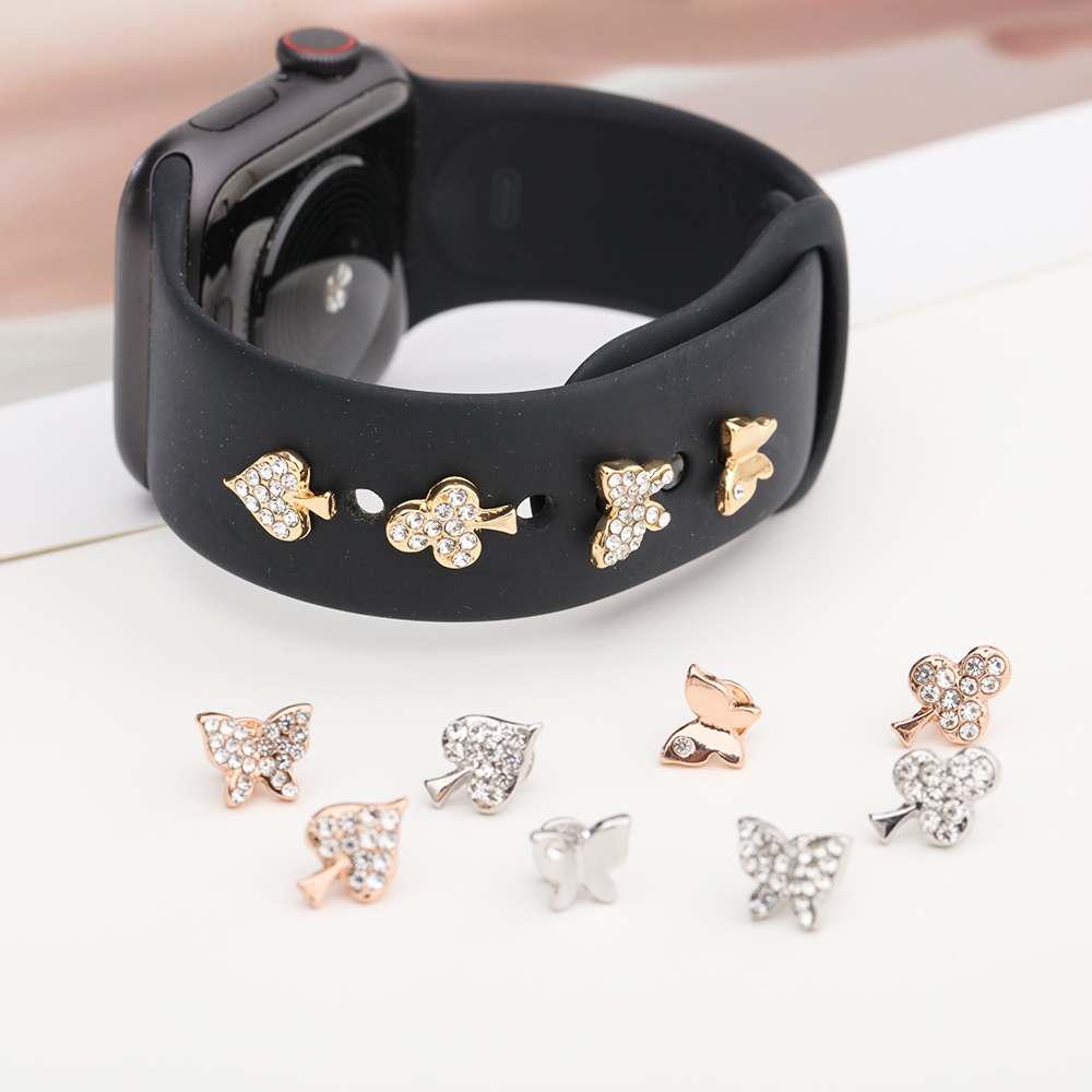زخارف لسوار ساعة أبل السيليكون - مراجعة Smartwatch Iphone Watches For Women وسعره