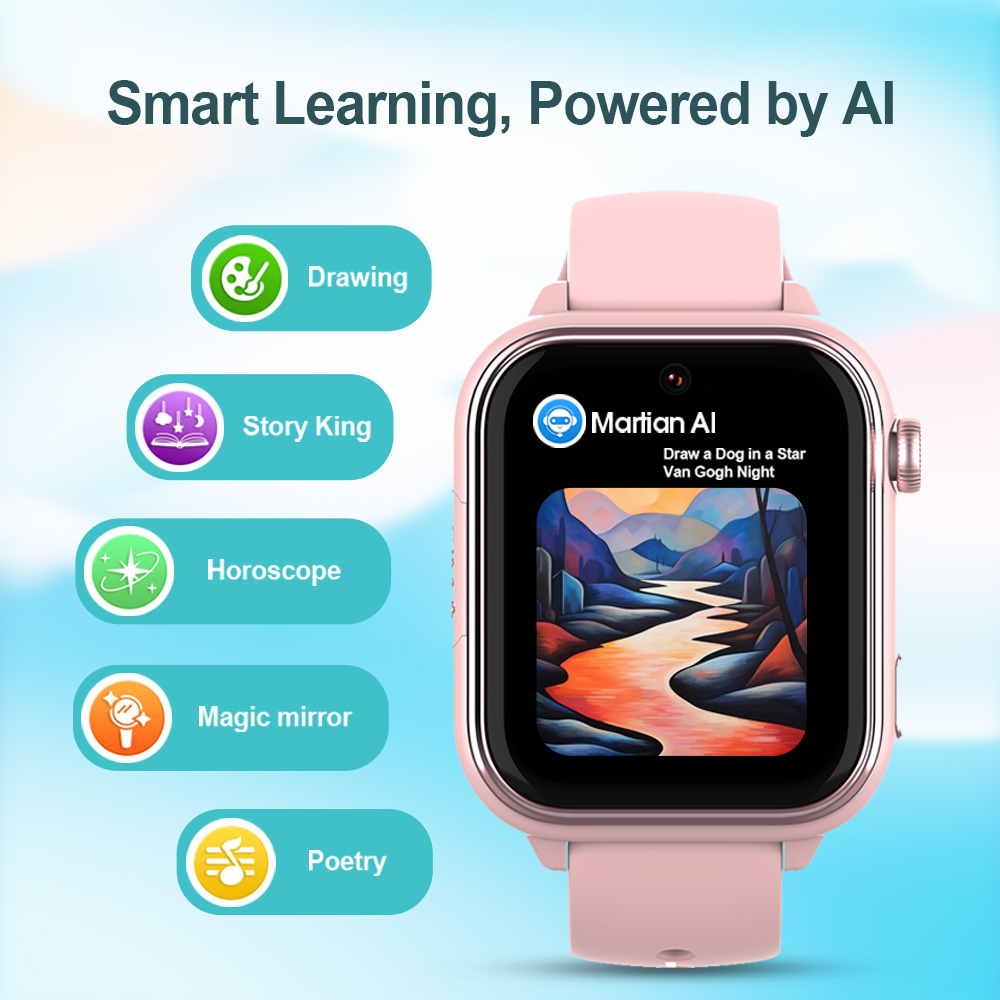 ساعة ذكية Wonlex KT37 GPS للأط - مراجعة Smartwatch Watches For Children وسعره