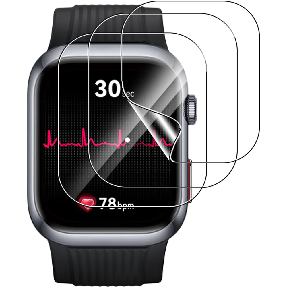 3 قطع من أفلام هيدروجيل من ماد - مراجعة Smartwatch Watch Huawei وسعره